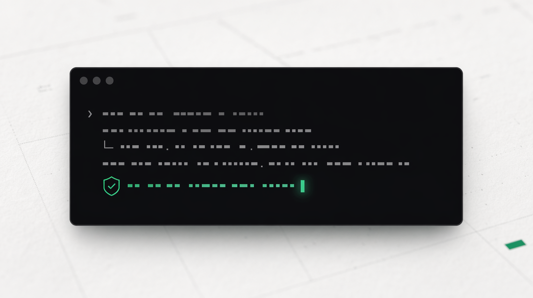 Benchlist CLI — a terminal running a benchmark submission